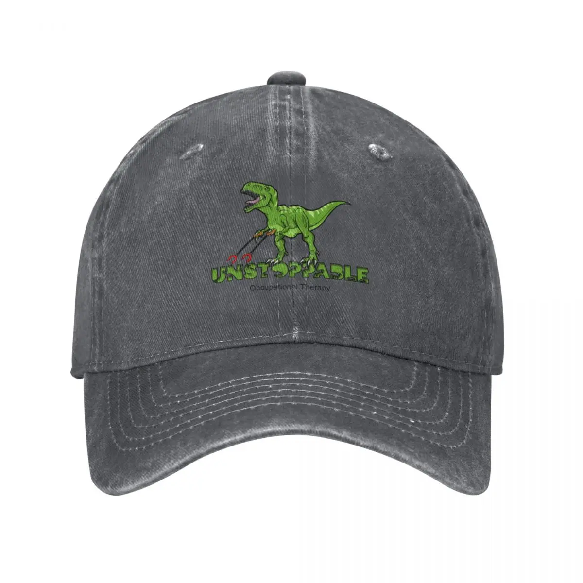 

Unstoppable T-Rex - Occupational Therapy Baseball Cap cute Big Size Hat Luxury Hat Boy Child Women's