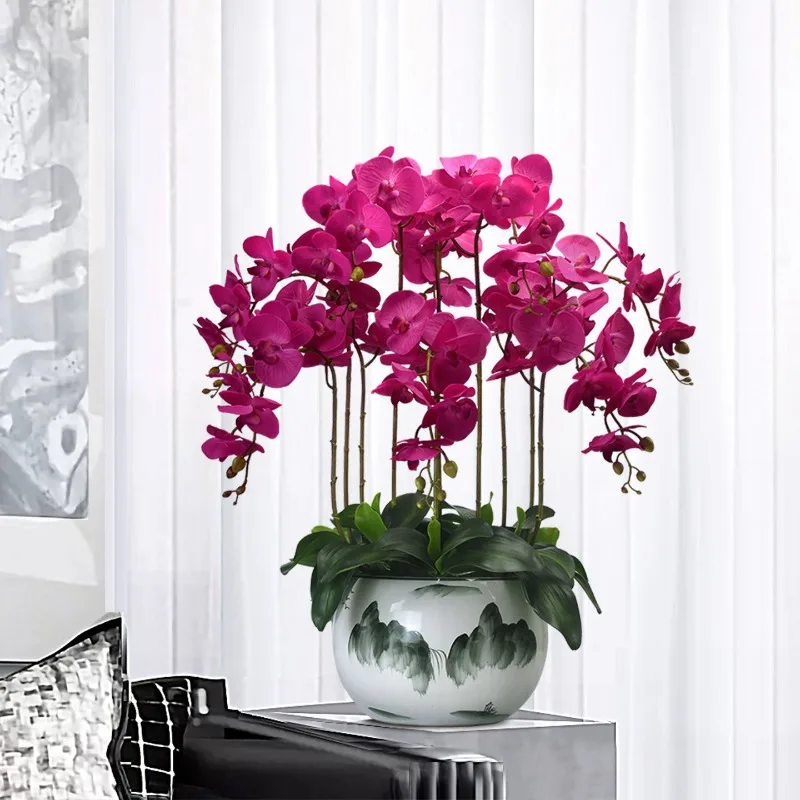 

Phalaenopsis simulated flower large feel living room