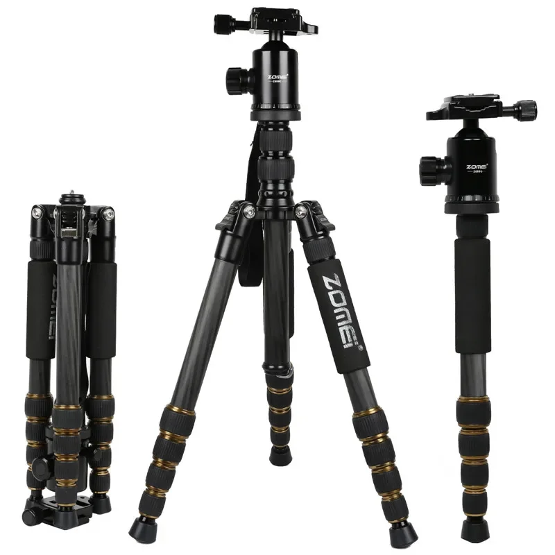 Zomei Z669C Travel Carbon Fiber Digital Professional Camera Tripod