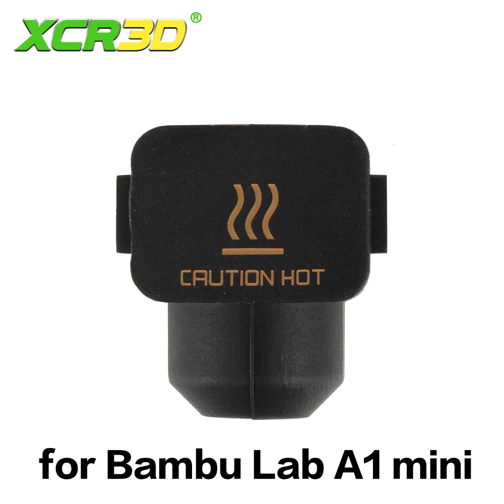 

Silicone Socks For Bambu Lab A1 mini 3D Printer Hotend Extruder High-temperature Wear-resistant Black Silicone Sock Sleeve Cover