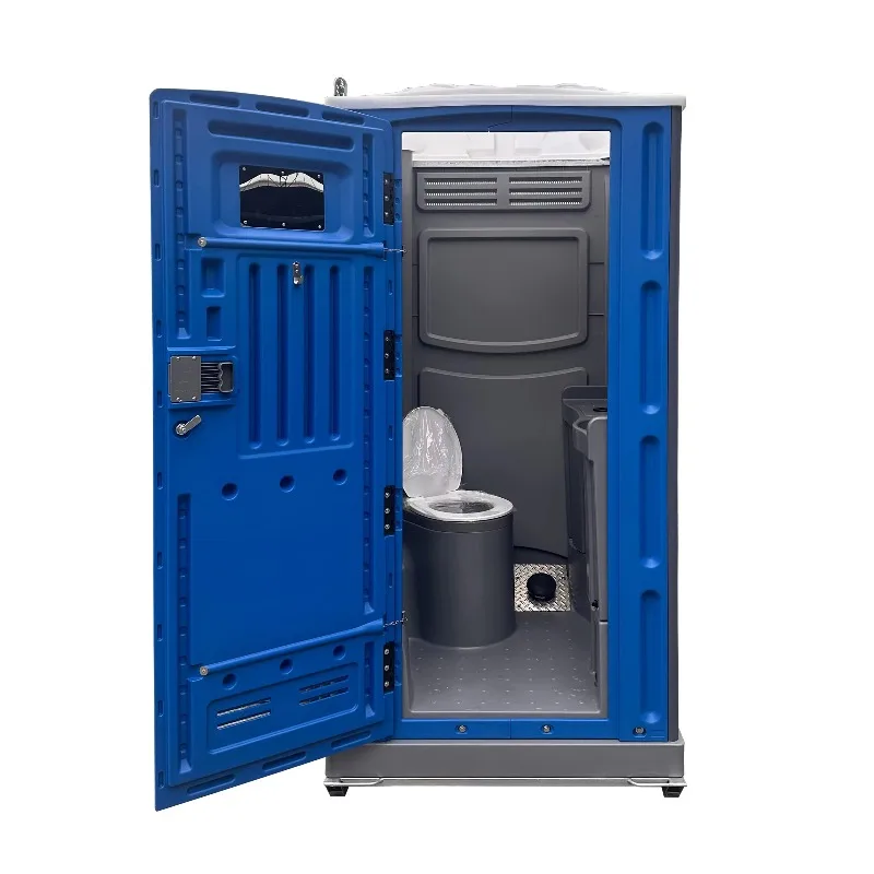 Portable Toilet Outdoor Restroom Cabin for Festival Sites Job Sites Public Places Camping RV Parks Durable Site Use