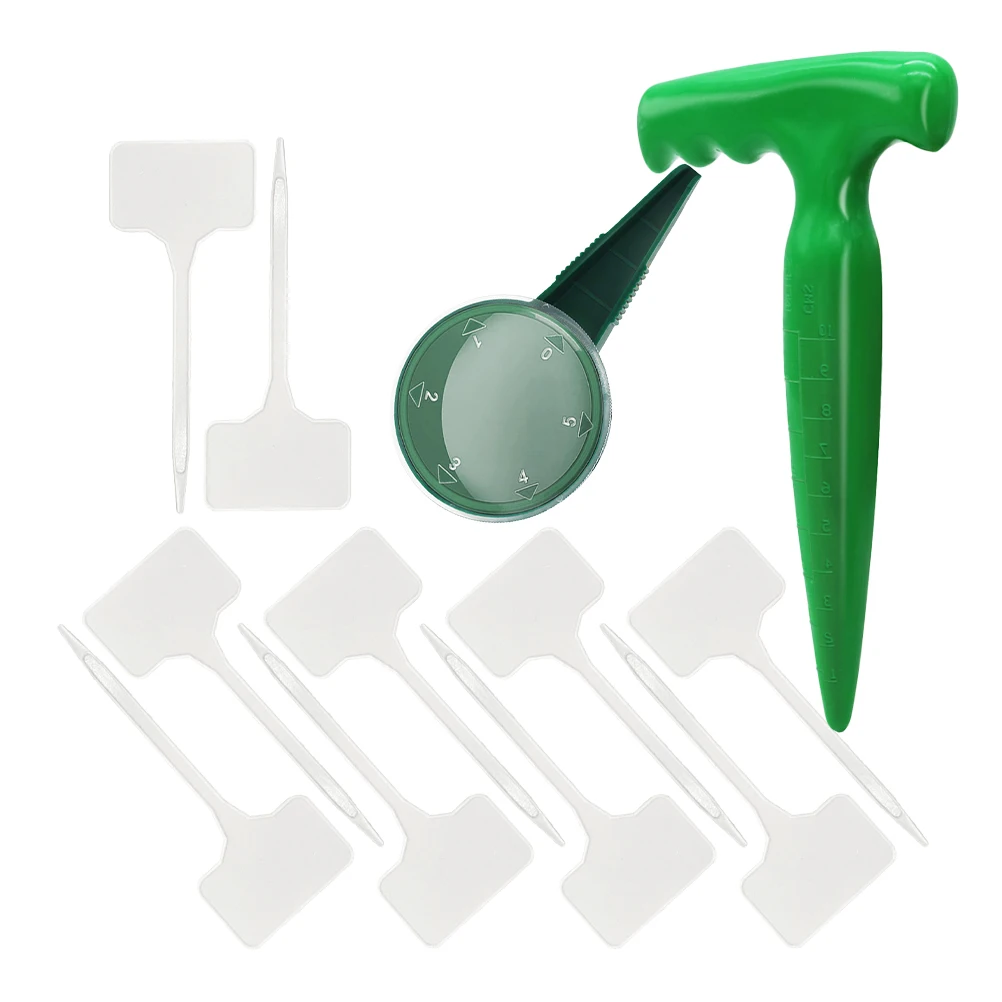 

1Set Seed Garden Sowing Tool Plastic Portable Adjustable Planter Dispenser Tool for Home Gardening Seed