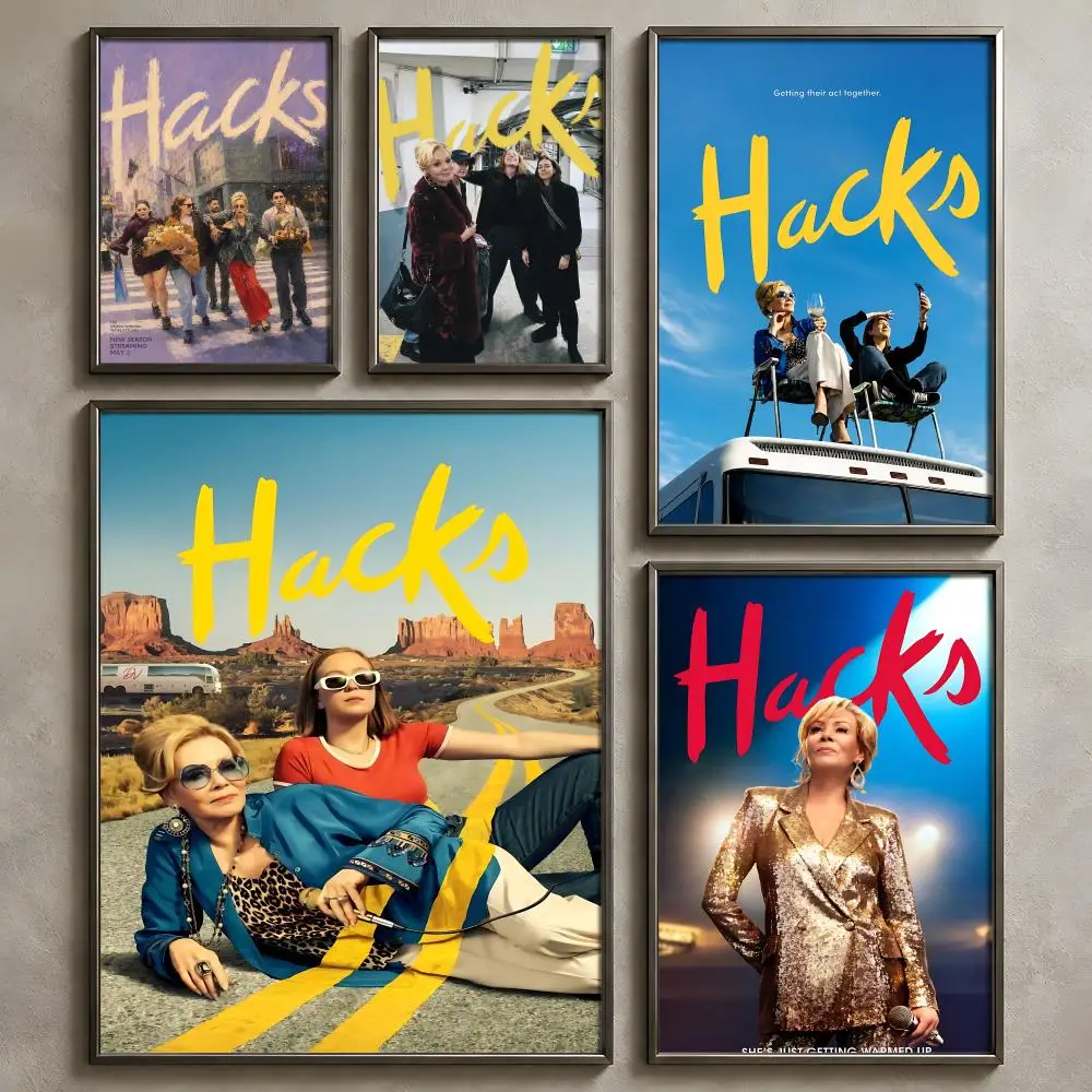 TVShow H-hacks season-N Poster Vintage Self Adhesive PP Wall Art Home Bar Bedroom Decor Gift