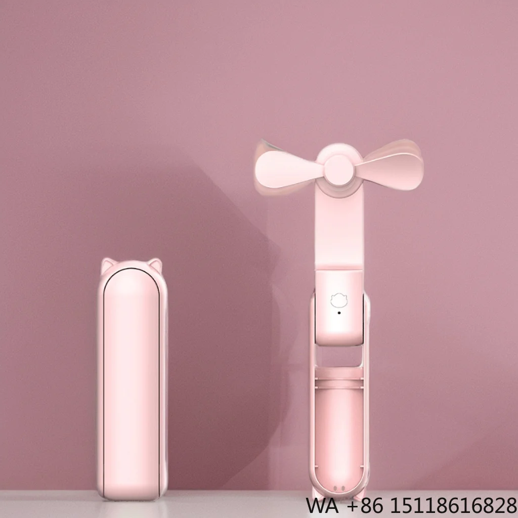 Custom Portable Mini USB Fan Summer Handheld Air Cooler Rechargeable Battery Multiple Colours Car Outdoor Use OEM Installation