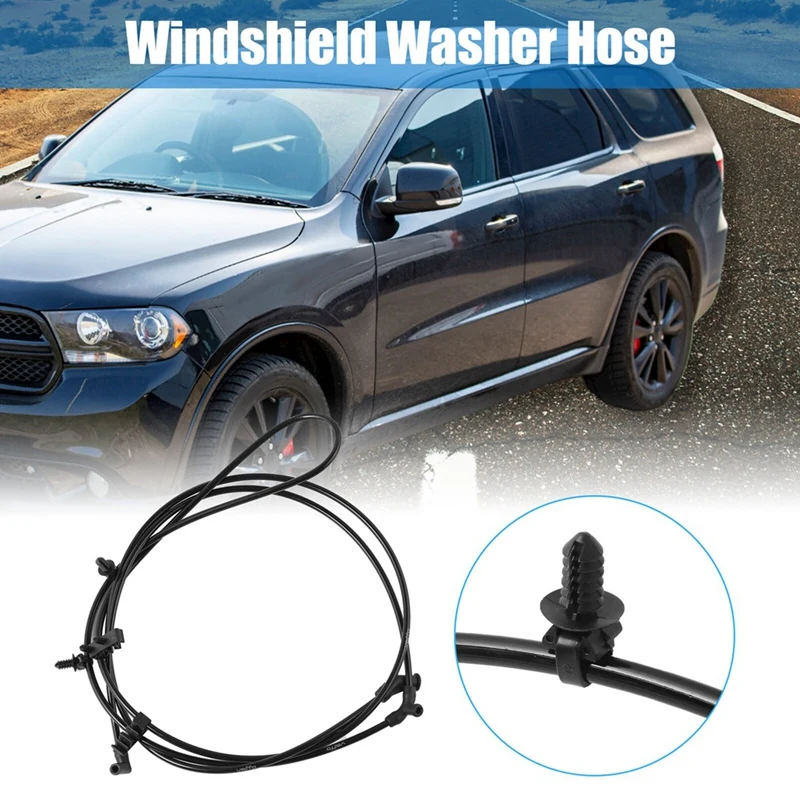 Windshield Washer Fluid Nozzle Hose 55079200AD Replacement Accessories Fit For Jeep Grand Cherokee For Dodge Durango