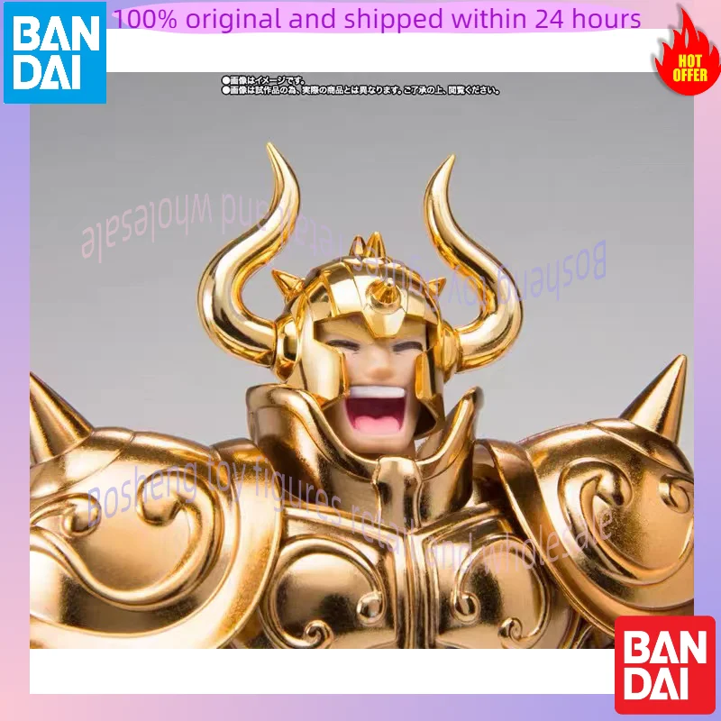 Original BANDAI Saint Cloth Myth EX Taurus Aldebaran OCE In Stock Anime Action Collection Figures Model Toys