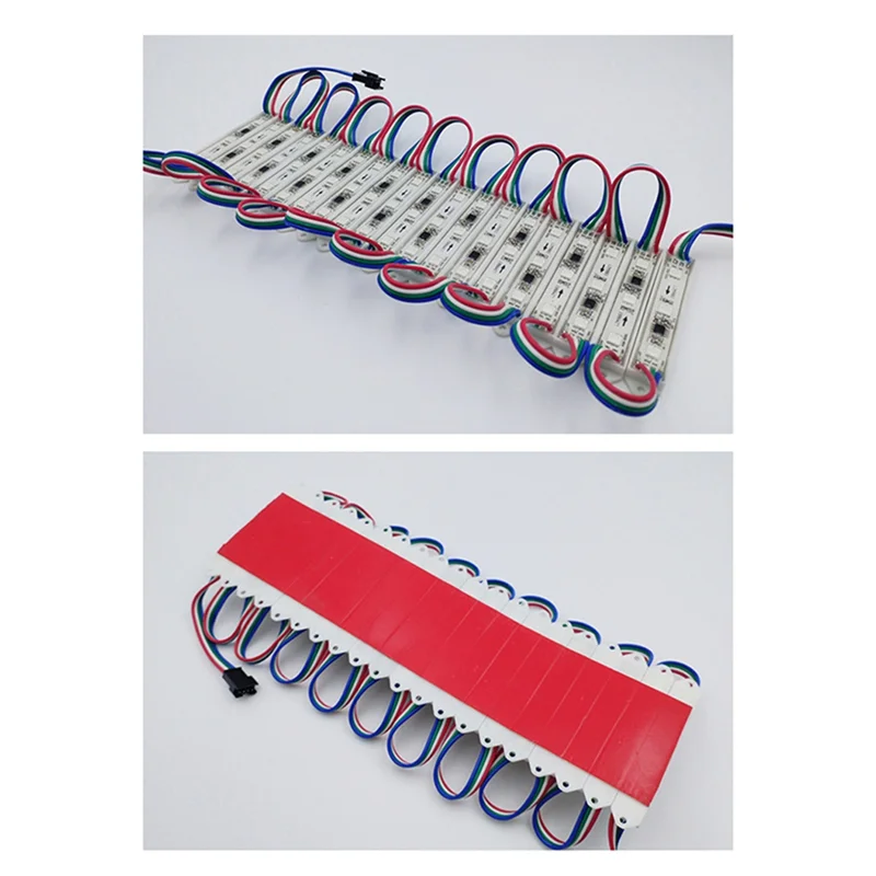SEWS-DC12V RGB 5050 3 LED Modules Waterproof IP68 For High Brightness Channel Letters Colorful