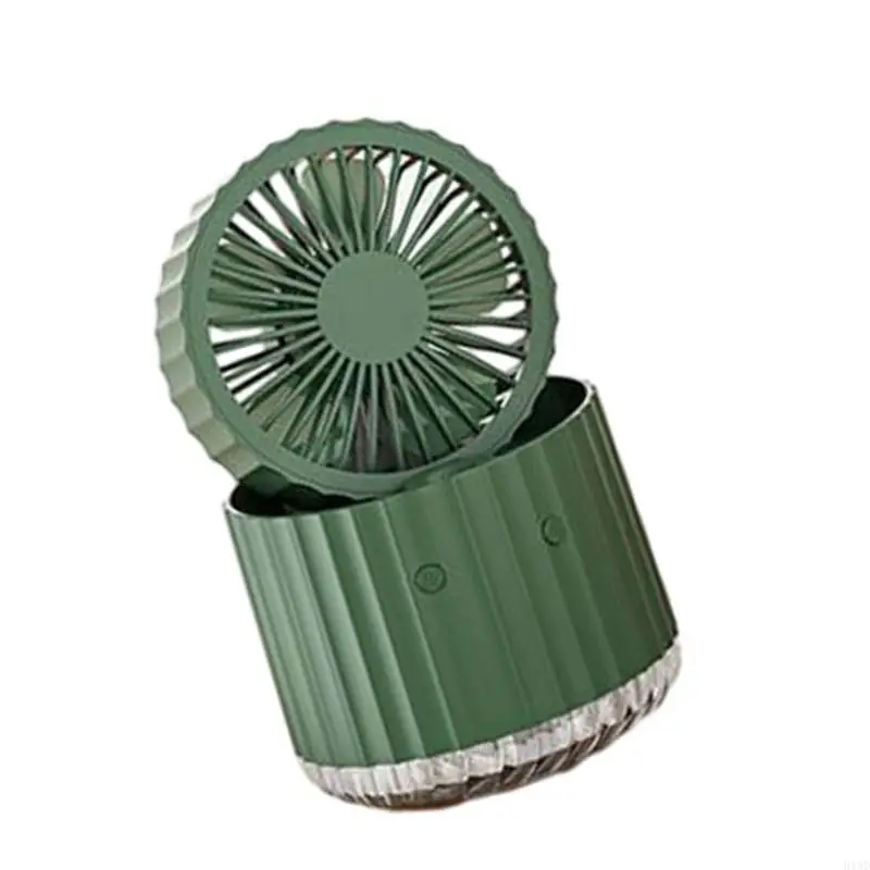 918D có thể gập lại bàn của người hâm mộ quạt người hâm mộ Fan Camping Office Fan Humidifying Fan