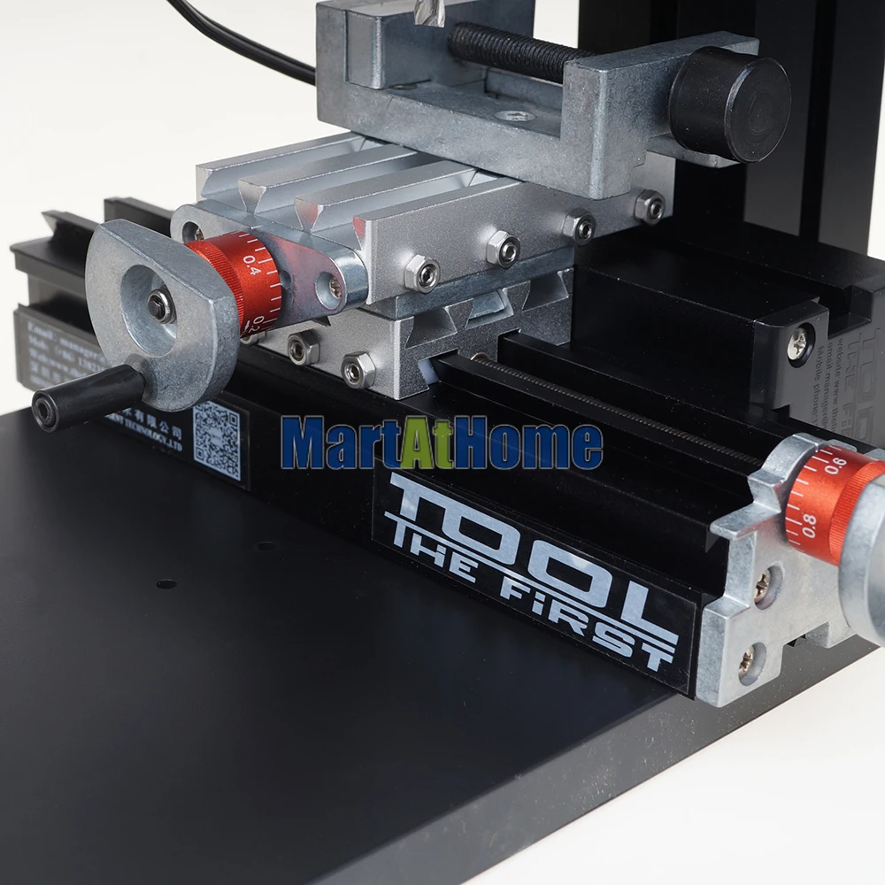 Imagem -05 - Potência Mini Máquina de Trituração do Metal Ferramenta Tz20005m 12000rpm Viagem 145*32 mm com Torno do Metal 60w de Alta