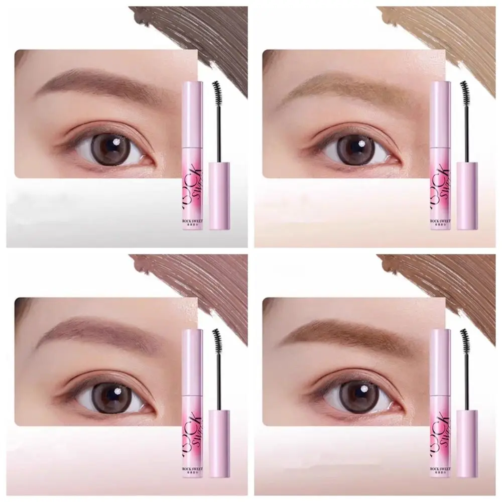 Enhancer Wasserdichte Augenbrauen-Tönungscreme, schnell trocknend, glatt, flauschig, Augenbrauen-Mascara-Creme, langanhaltendes Augenbrauen-Färbemittel-Make-up