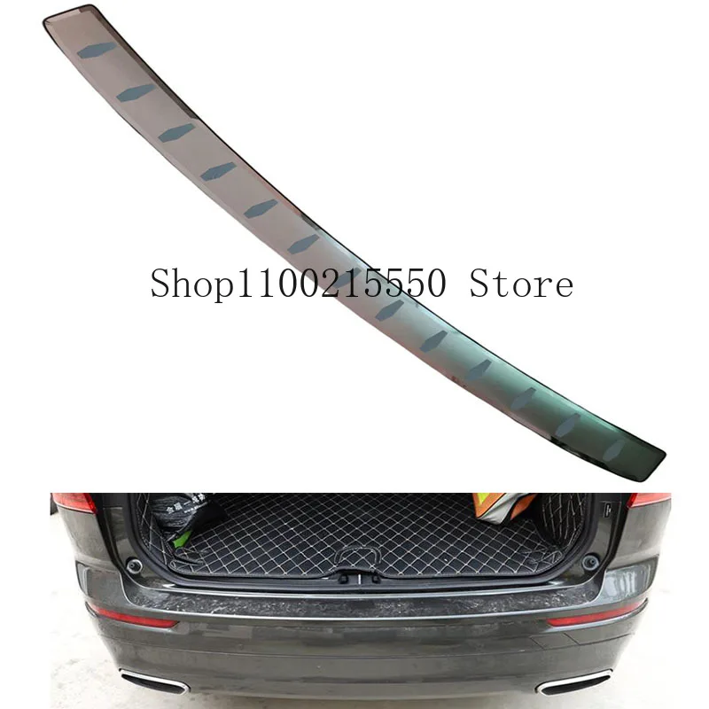 For Volvo Xc60 Xc 60 2018 2024 Rvs Auto Achterkoffer Bumper Cover Trim Achterklep Deur Dorpelplaat Beschermer