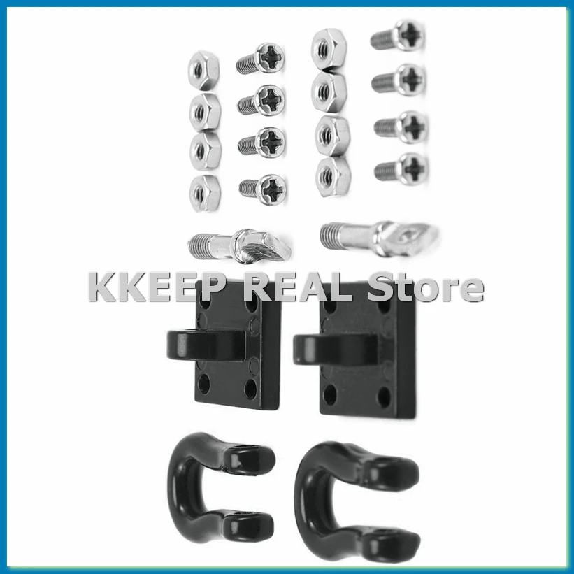 4Pcs Metal Trailer …
