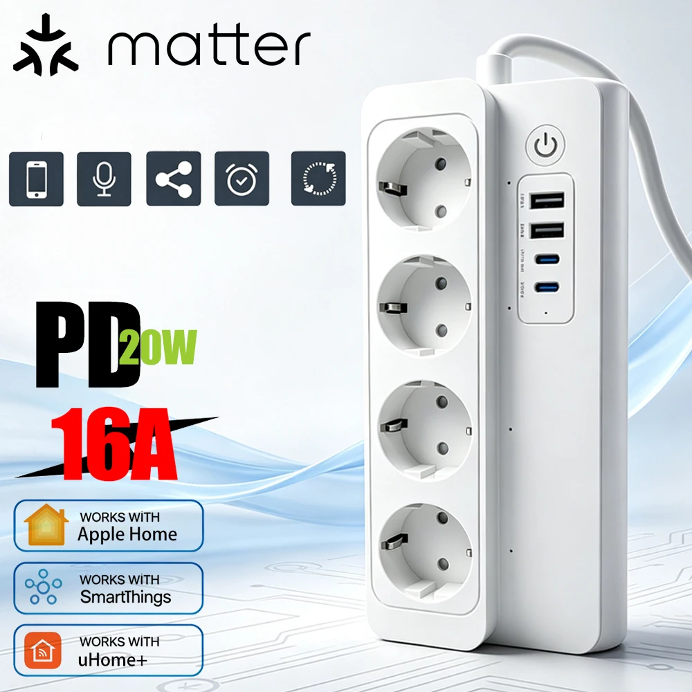 multipresa-intelligente-matter-con-controllo-vocale-remoto-compatibile-con-homekit-siri-e-smartthings-prolunga-multi-porta-eu