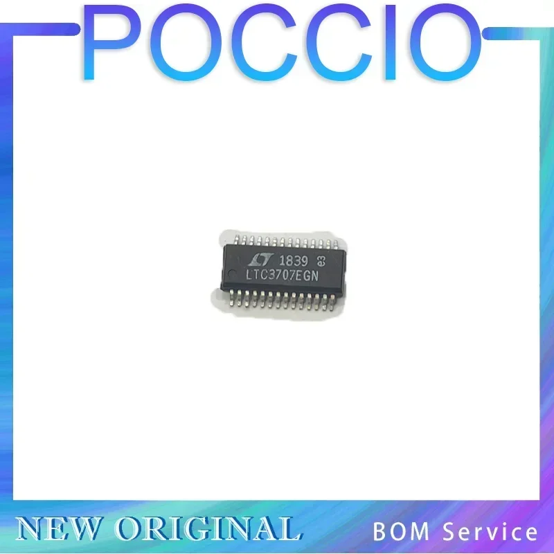 LTC3707EGN LTC3707EGN-SYNC LTC3707IGN LTC3707 - High Efficiency, 2-Phase Synchronous Step-Down Switching Regulator