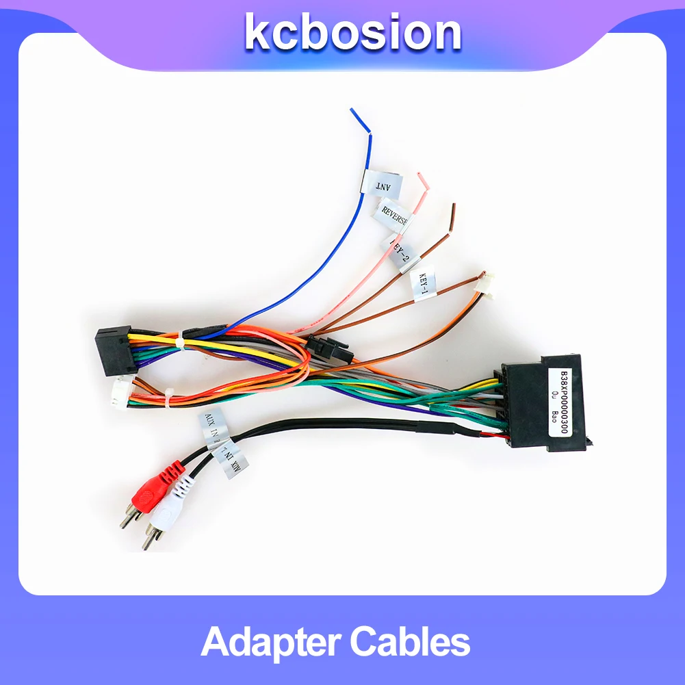 16PIN ISO power cable for VW Opel car, support the canbus,