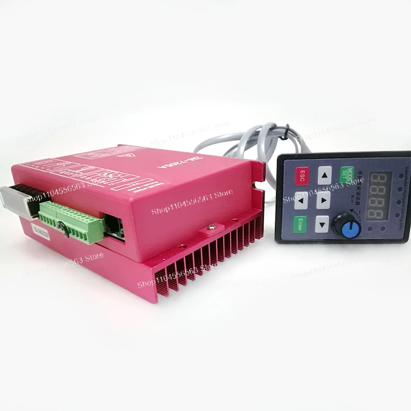 

Высоковольтный драйвер бесщеточного двигателя постоянного тока высокой мощности 310 В, 220 В переменного тока Макс. BLDC 5A 1100 Вт с портативным интеллектуальным блоком настройки ZM-7205