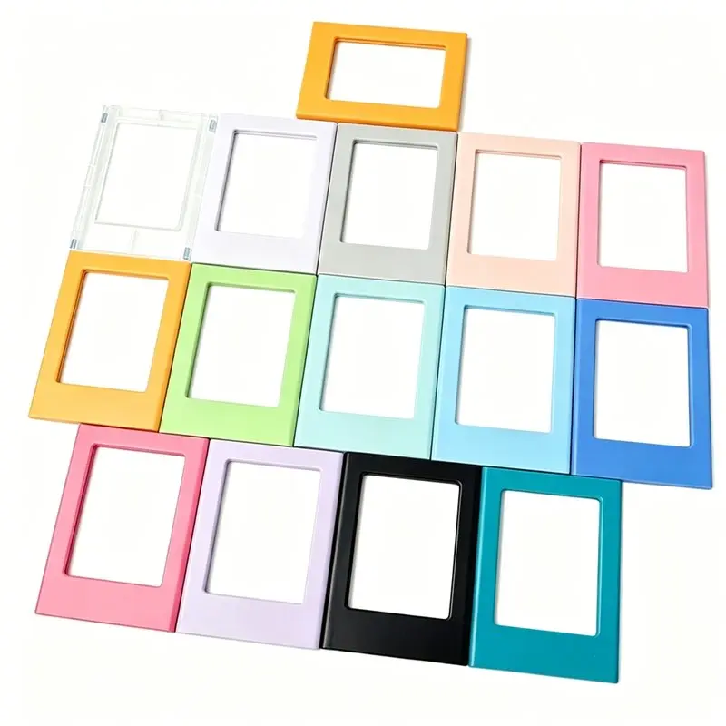 Magnetic 3-Inch Photo Frames(15 PCS) Designed For Fuji Instax Mini 99/SE/40/EVO/Link 2 Film