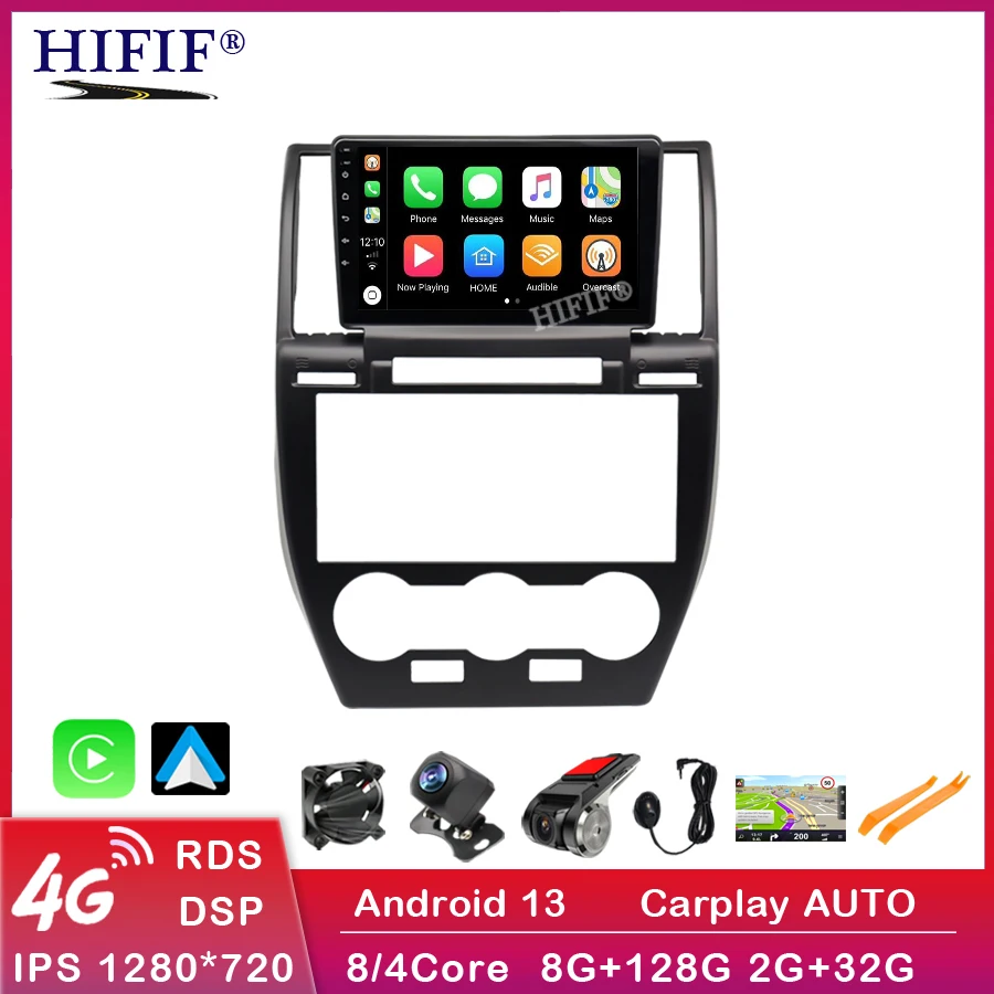 

9'' Android 13 Carplay For Land Rover Freelander 2 2007 - 2012 Car Multimedia Video player GPS Navigation BT WIFI