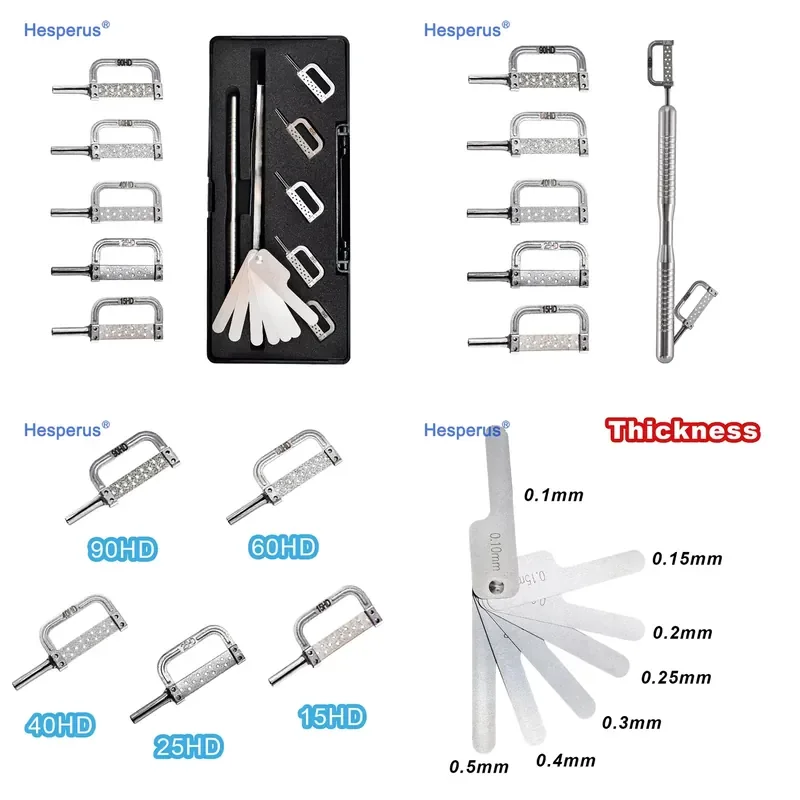 2026 1Box High Quality Vertical Reciprocating Interproximal Stripping Orthodontics Handpiece Kit System Saw Spare