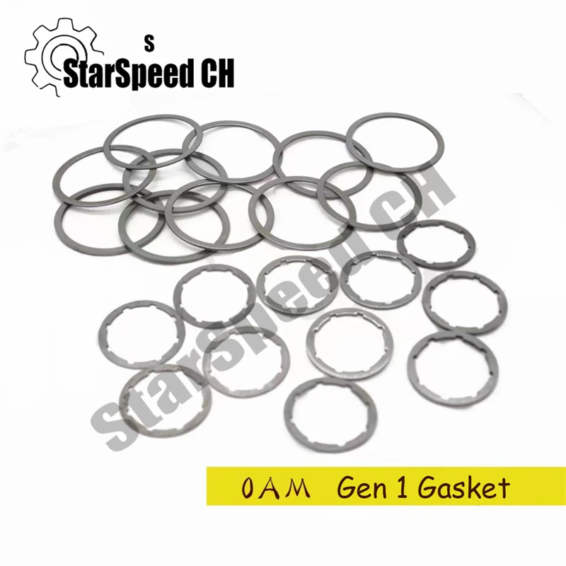 

DQ200 0AM 7-Speed DSG Automatic Transmission Gen 1 Dual Clutch Gear Shift Fork Adjustment Washer Gasket Kit for VW Golf Skoda