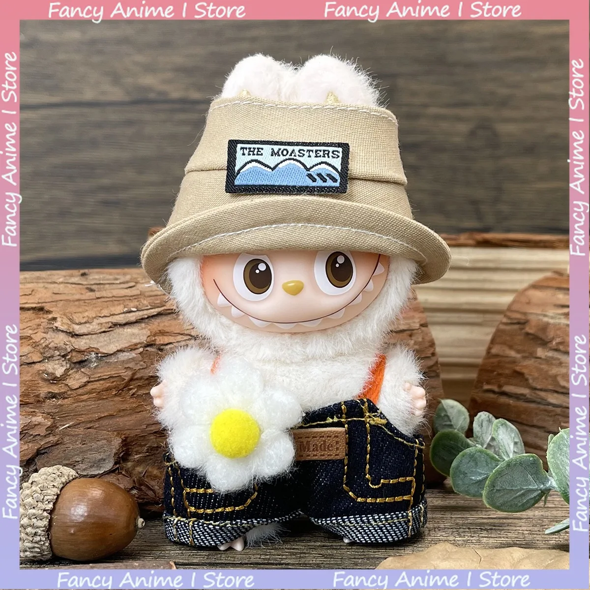 

Одежда для кукол Labubu 4,0, милый весенний фестиваль, дикий комбинезон, наряд для куклы Love Serie, модные аксессуары «сделай сам», подарок