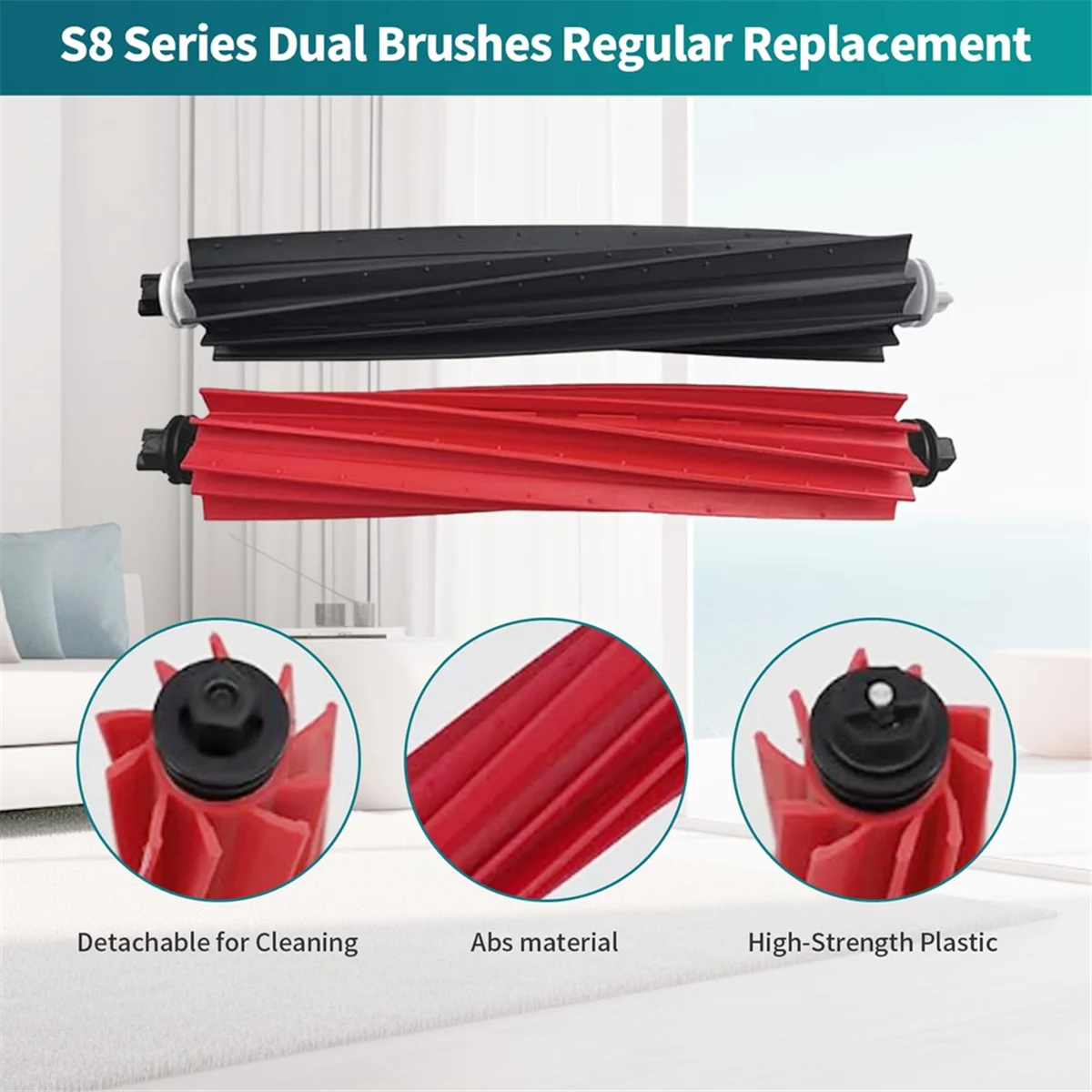 Zubehör-Kit für s8 s8 s8 plus s8 pro ultra Roboter Vakuum Dual Haupt bürste Seiten bürste Hepa Filter Mop Tücher