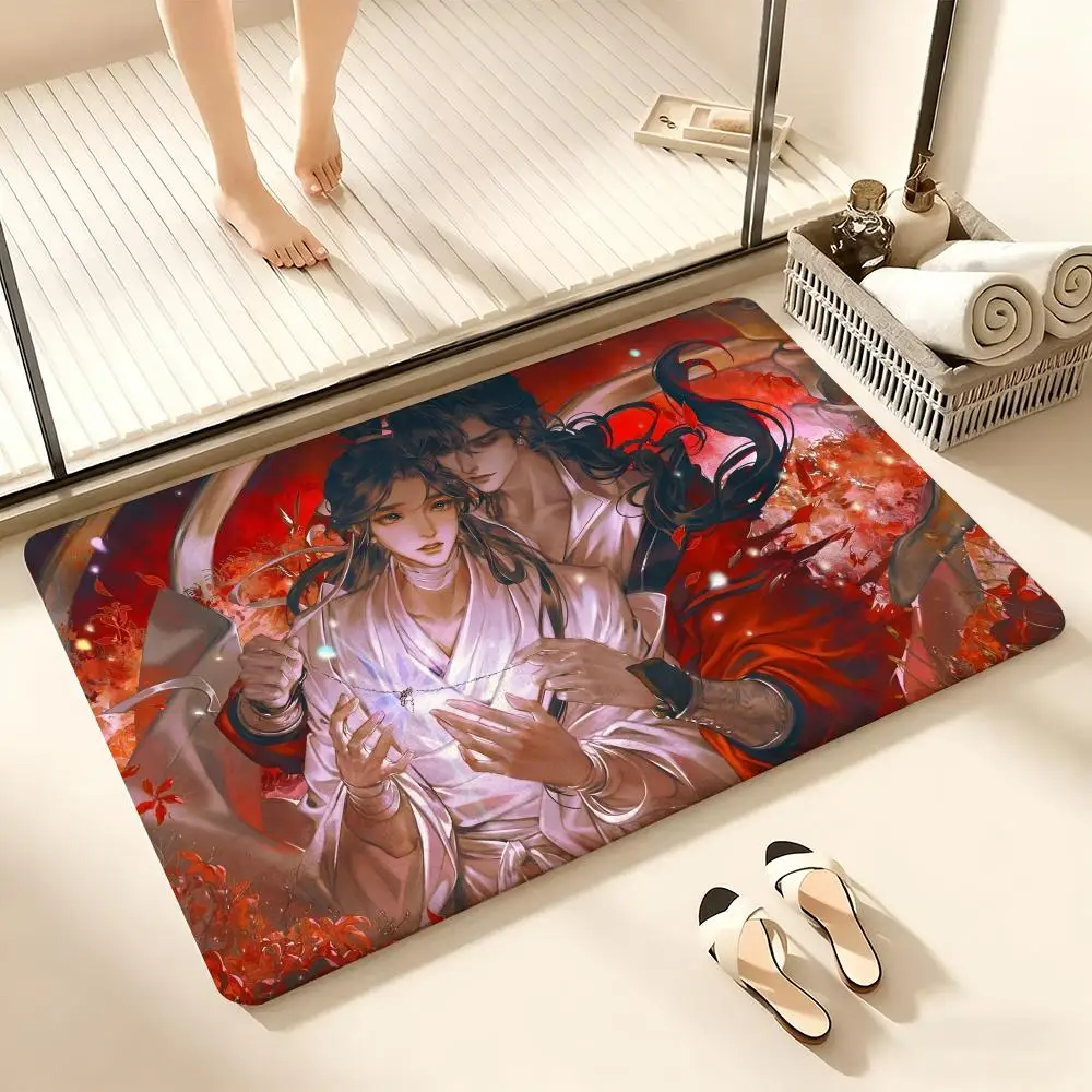 Bl H-Heaven Official's B-Blessing الكلمة حصيرة دافئ الفانيلا لينة سميكة سجادة ضد الإنزلاق لغرفة المعيشة غرفة نوم ديكور المطبخ السجاد #1