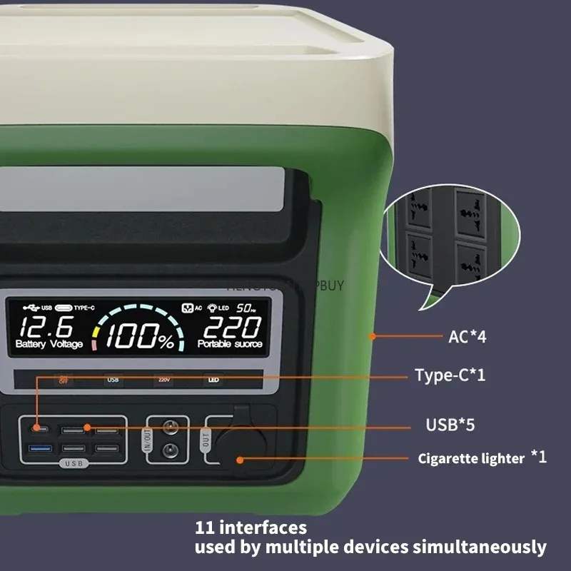 Power Station Power Supply Battery Outdoor Camping Power Station For home
