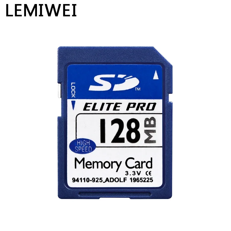 Original Lemiwei SD Memory Card High Speed 128MB 256MB 1GB 2GB Blue Card BC SD Card  C10  Card For Camera