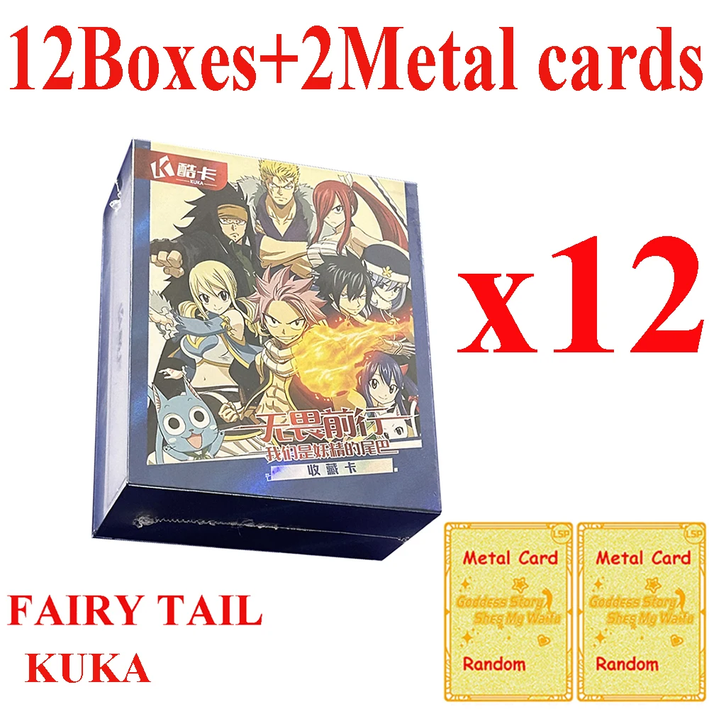 

Newest Fairy Tail Card Anime Figure Natsu Gray Lucy Gajeel Erza Mirajane Peripheral Collection Cards Game Children Birthday Gift