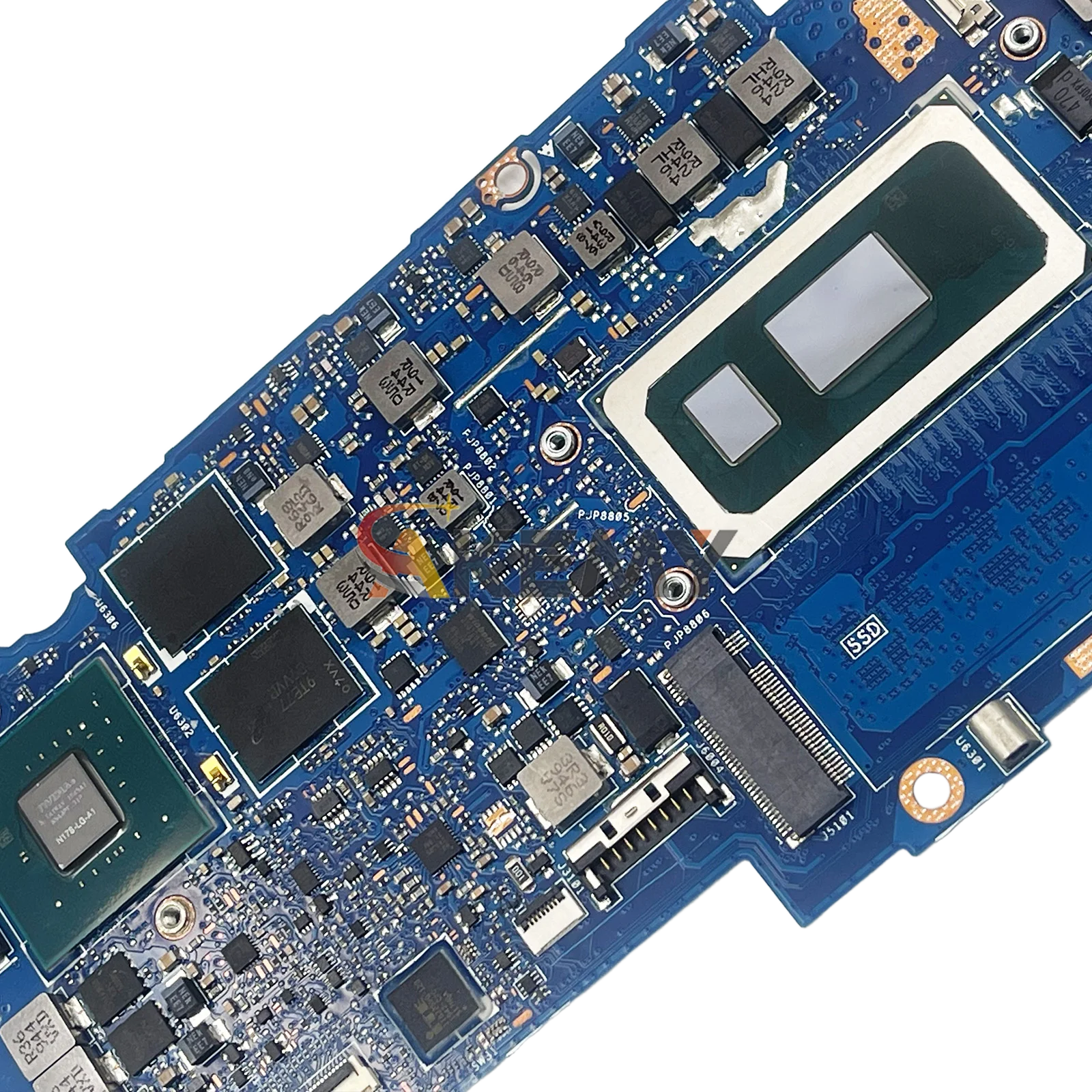 Placa-mãe para laptop UX334FL, placa principal para ASUS ZenBook UX334F U3600F UX463FL U4600F UX334FL com 10a geração I3 i5 i7 100% testes OK