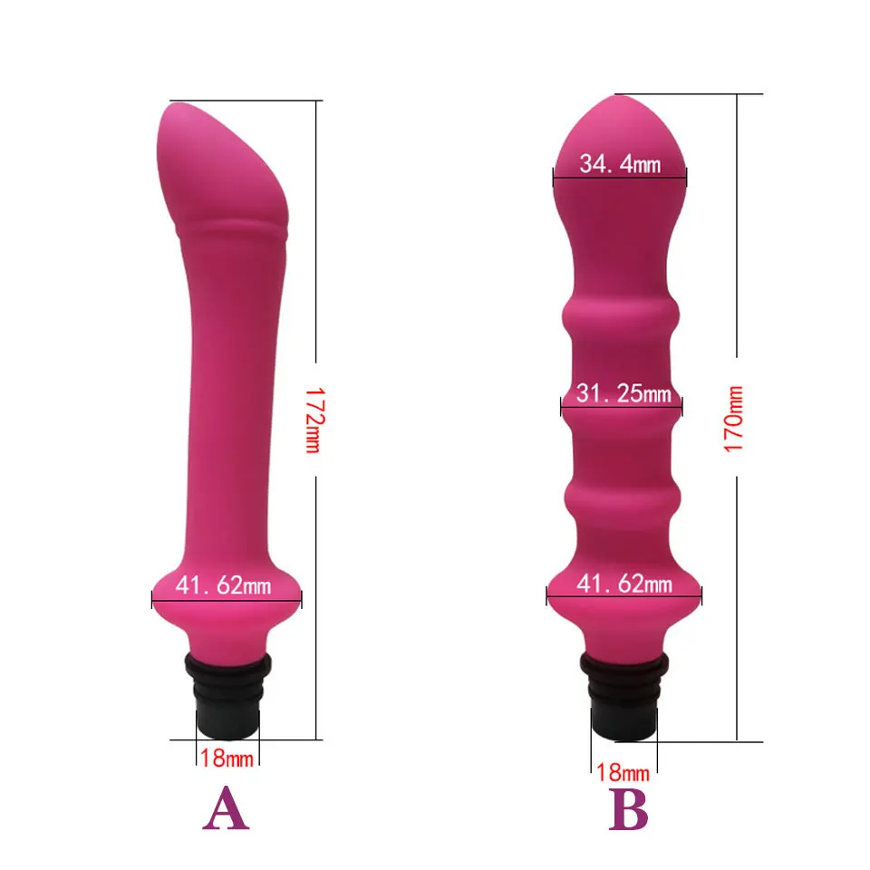 Automatic Sex Machine Attachements Fascia Gun Massage Head to silicone Dildo Sex Toys for Men Women Vibrators Penis Masturbation