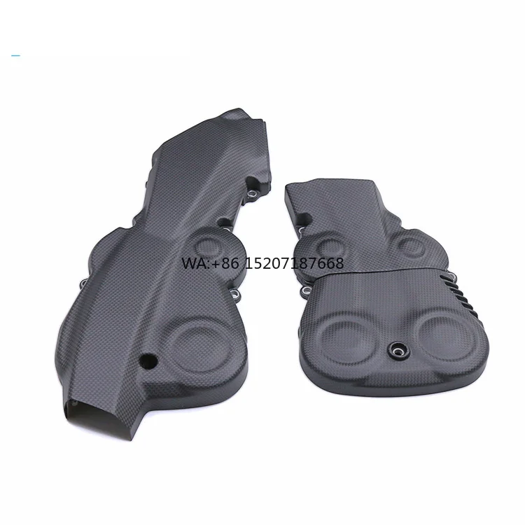 

Аксессуары для мотоциклов из сухого углеродного волокна, крышка двигателя для Ducati Hypermotard 950 2019+