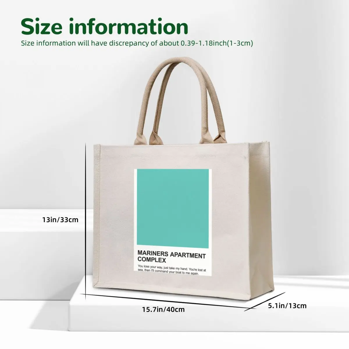 Mariners Apartment Complex Pantone Swatch Tote Bag bags woman 2025 eco bag folding tote bag men's canvas tote