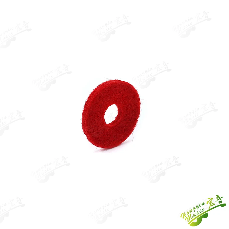 Piano top cover red cloth ring 087 grand piano upright piano top cover red Ni ring shockproof and abrasive ring pad