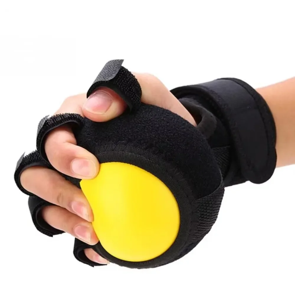 Finger Grip Power Training Ball Splint Finger Orthosis Rehabilitation Fitness Exercise Protector Cover Posture Corrector Health