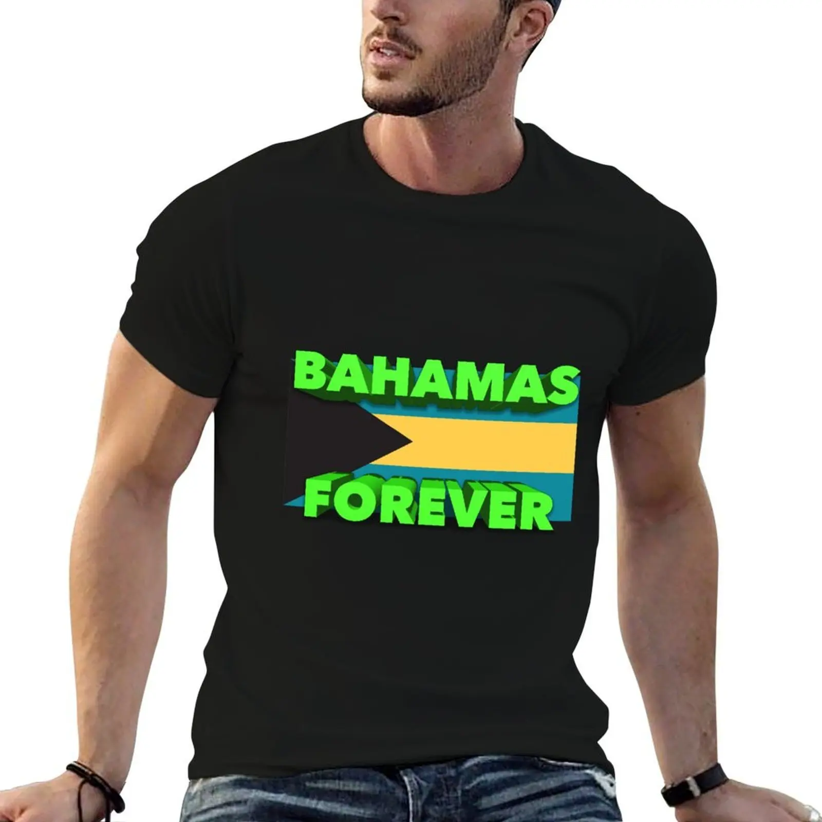 

Bahamas Forever T-Shirt t shirt man casual man t shirt summer t shirts cotton 100% T-shirt