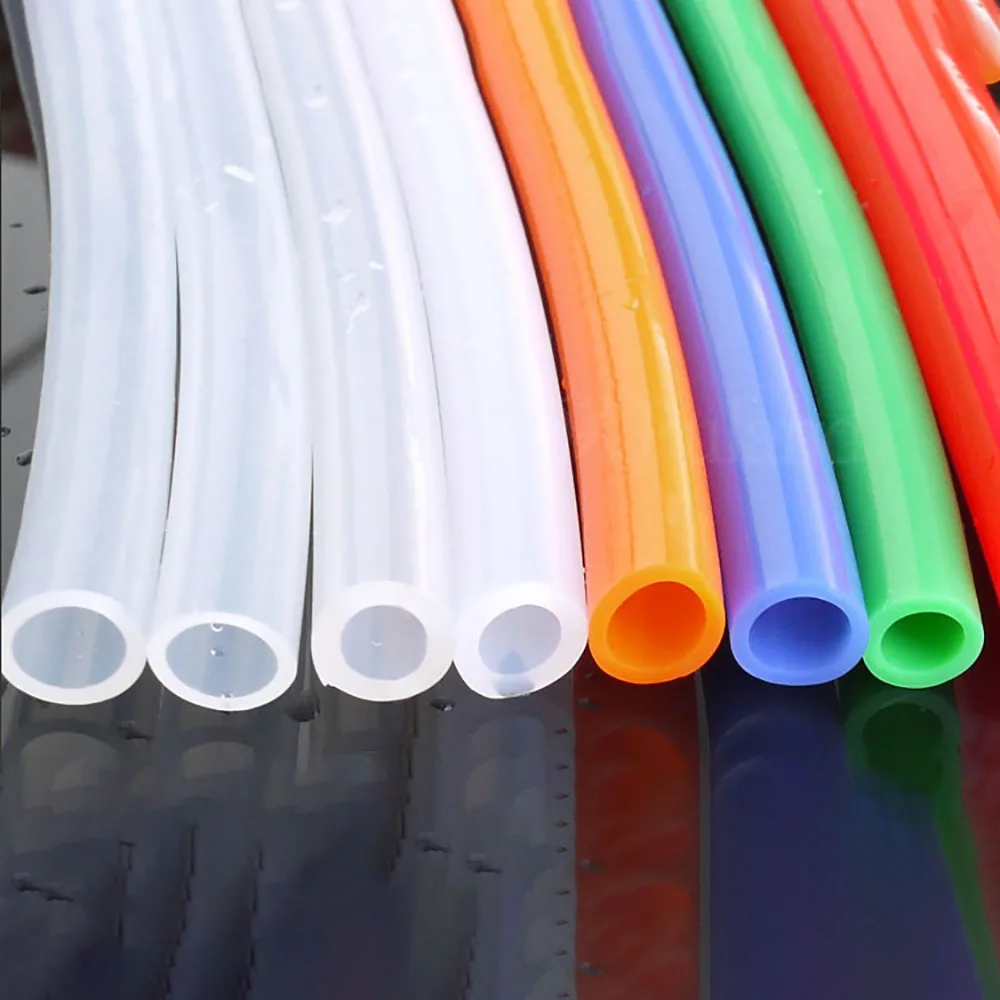 1M 5M Color Food Grade Transparent Hose Silicone Tube Tasteless High Temperature Resistant Peristaltic Pump