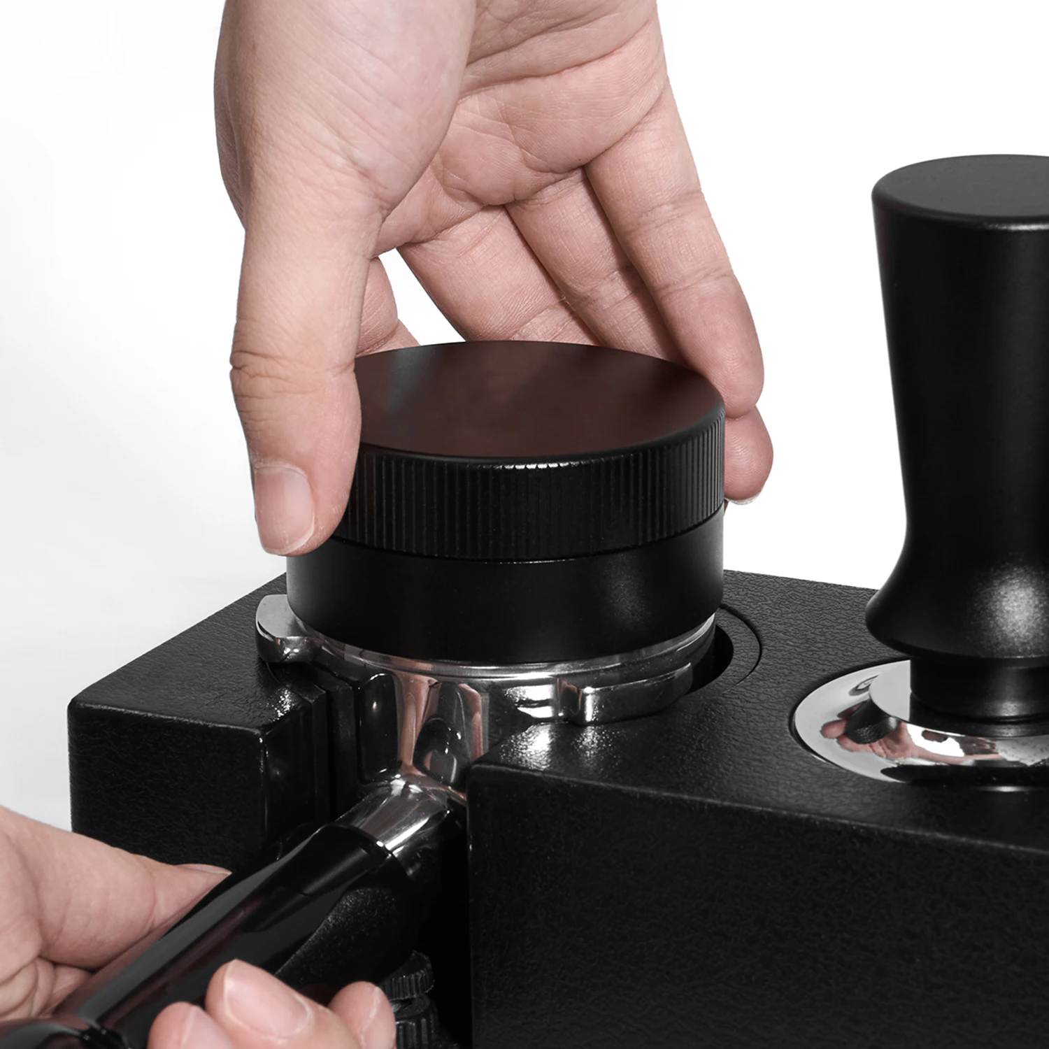 موزع مستوي القهوة الجاذبية التكيف موزع قهوة اسبريسو 51 مم 53 مم 58 مم #2