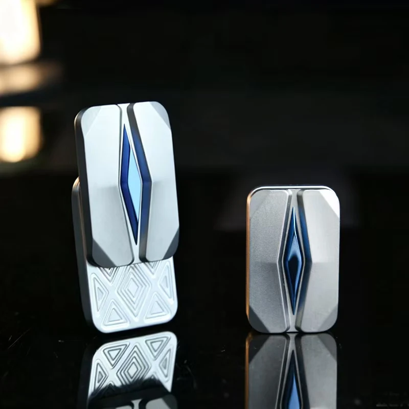 Infinite Fidget Slider Titanium Alloy Fidget Toys Stress Relief for Adults Magnetic Metal Infinite Fidget Toys Adult Gifts