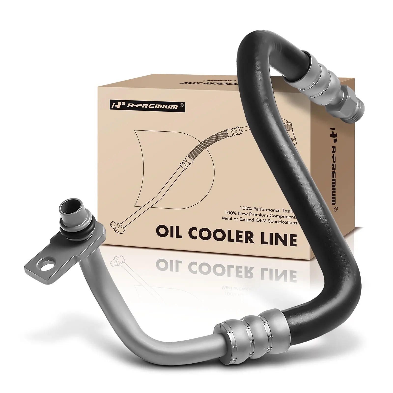 A-Premium Inlet Transmission Oil Cooler Line for Audi A6 2006-2011 A6 Quattro 2005-2011