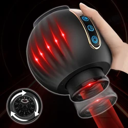 Automatic Insertion Rotating Male Masturbator Vagina Blowjob Masturbation Electric Pocket Pussy For Penis Sex Toy For Men