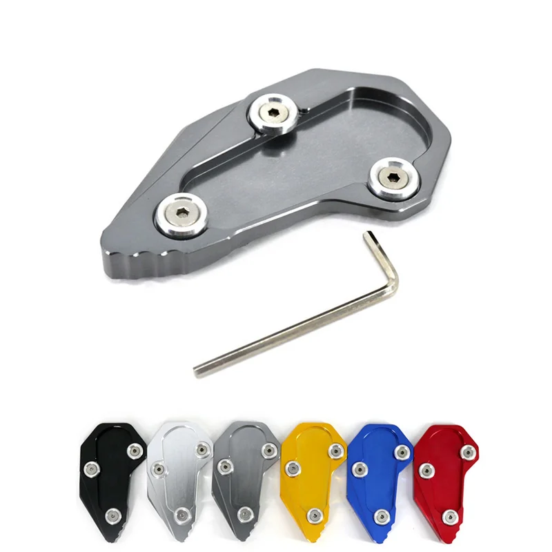 

Motorcycle Kickstand Foot Side Stand Extension Pad Support Plate Enlarge For R1200R R1200RS R1200 RS R 2015 2016 2017 2018