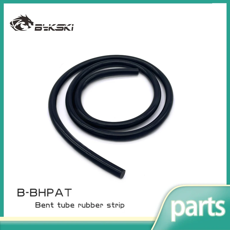 Bykski 1 Meter Length Black Silicone Round Bar Use for 8mm/10mm/12mm Inside Diameter HHard Tube Pipe Auxiliary Bending /B-BHPAT