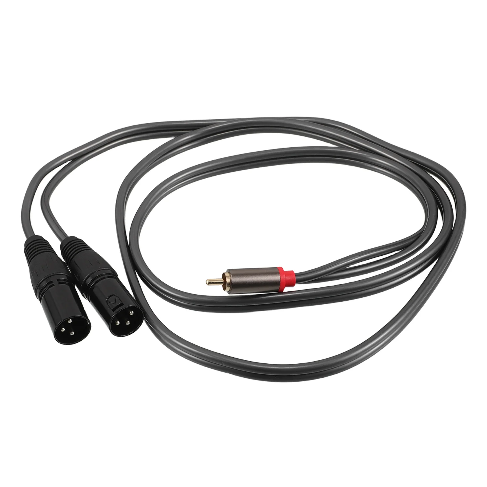 

Dual Rca To Dual Xlr Male Audio Cable Balanced Transfer For Amplifier Microphone Equipment Studio Use Cord Adapter Wire