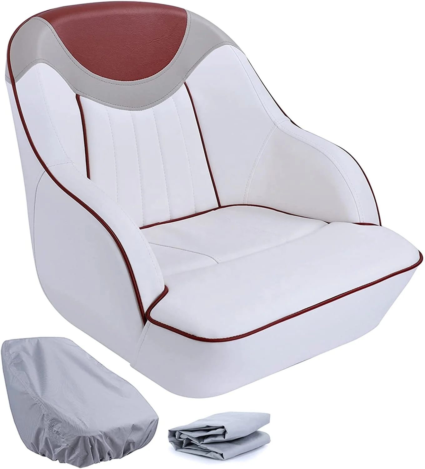 

Pontoon Captains Bucket Boat Chairs Pedestals and Swivels for Boat Seat