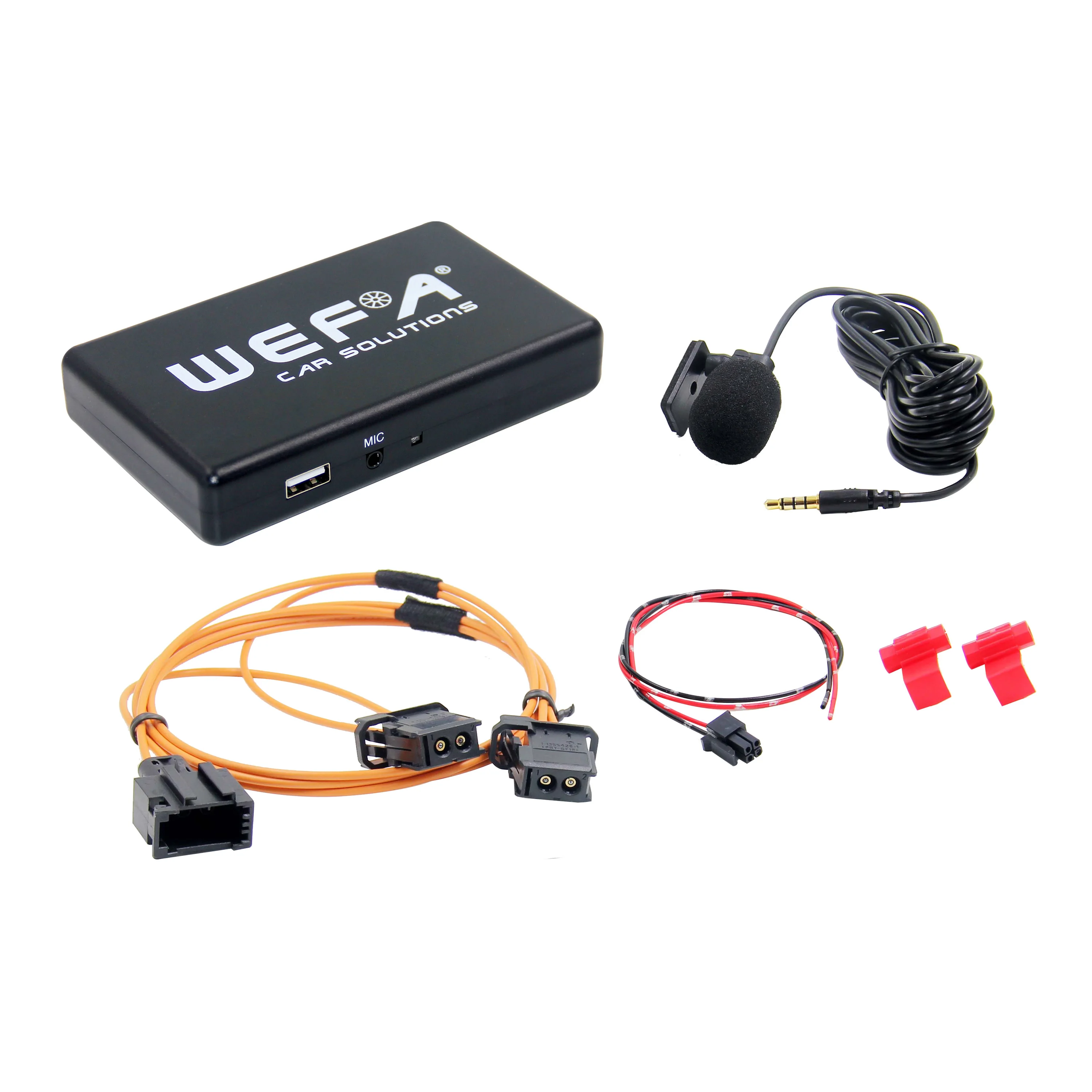 WEFA MOST USB Bluetooth Adapters with Handsfree Functions for Porsche 911 997 987 Boxster Cayman Cayenne PCM2.1 Headunit