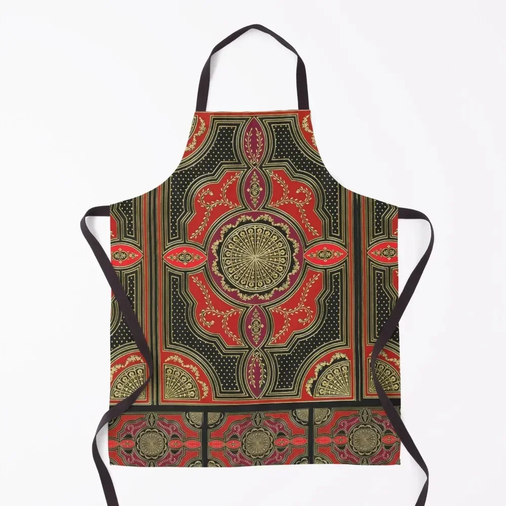 

red and black book cover Apron Kitchen Front For Kitchen Apron