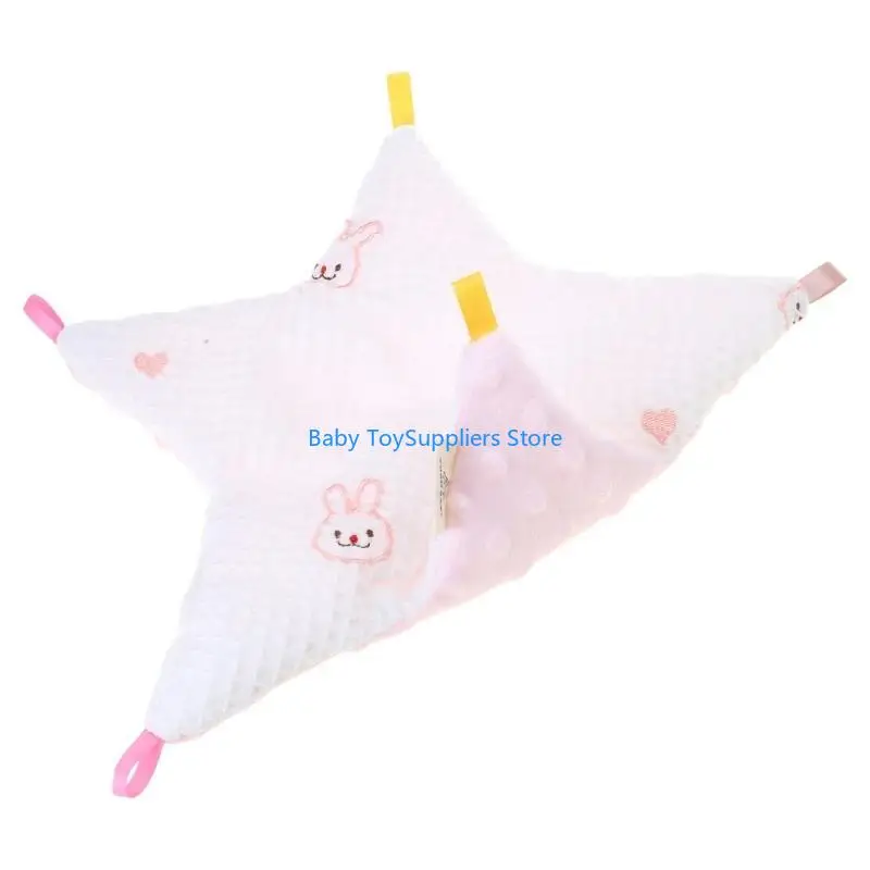 R1WF การ์ตูน Appease ผ้าเช็ดตัวผ้าฝ้ายนุ่มทารกแรกเกิดผ้าพันคอ Plush ผ้าห่มสำหรับเด็กทารกเด็กทารกน่ารักรูปแบบของขวัญ