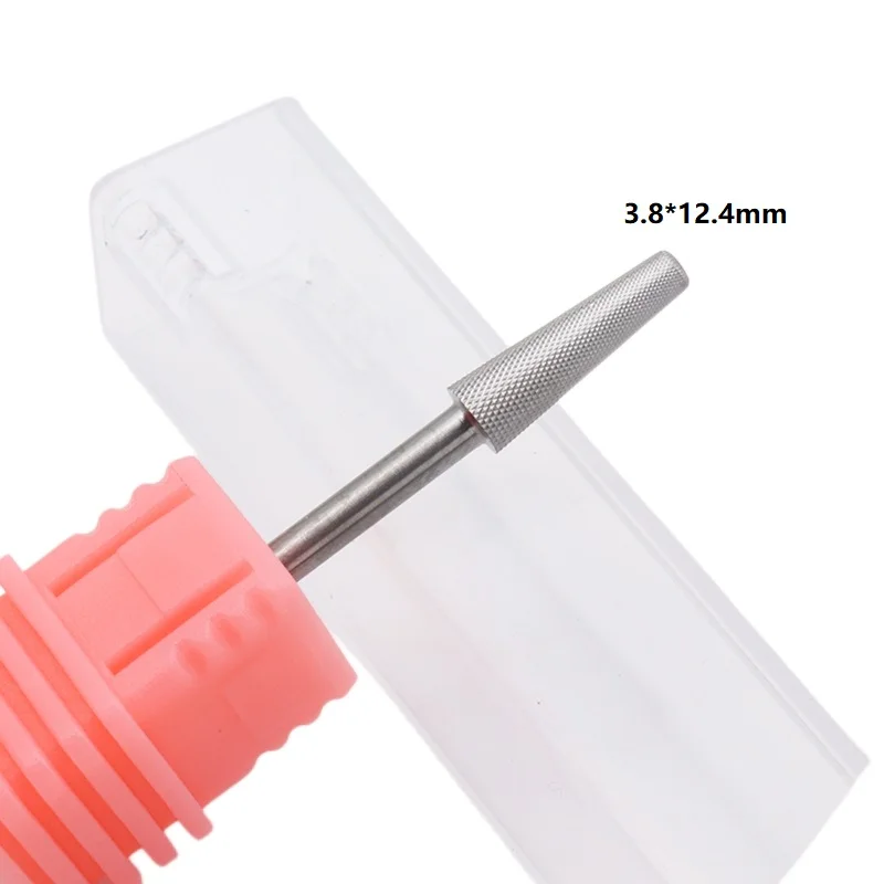 

XXXF Safe Bits Easy Nail Whole Carbide Tungsten Milling Cutter Burrs Electric Nail Drill Bit Cuticle Polishing Tools Manicure